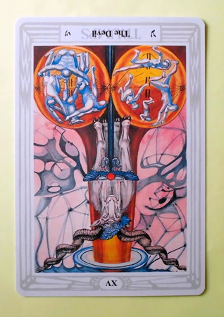 TAROT CARD_XV The Devil-01_逆位置