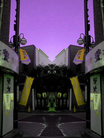 街-01 from 一心寺_東海七福神(寿老人)