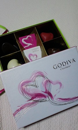 箱とかこんな感じ@GODIVA