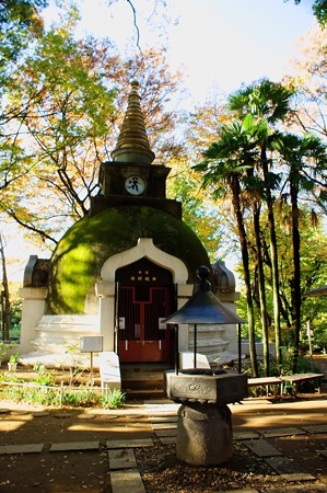 寛永寺 上野大仏 パゴダ様式