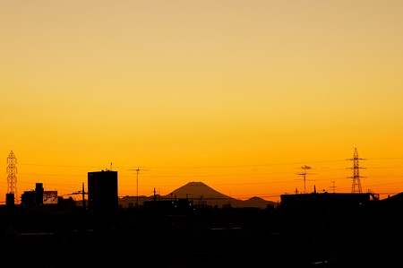 富士山　2015.01.10 17:00