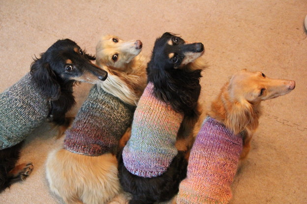 ママの手編みだよ