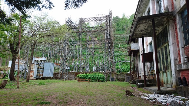 幌内炭鉱変電所跡
