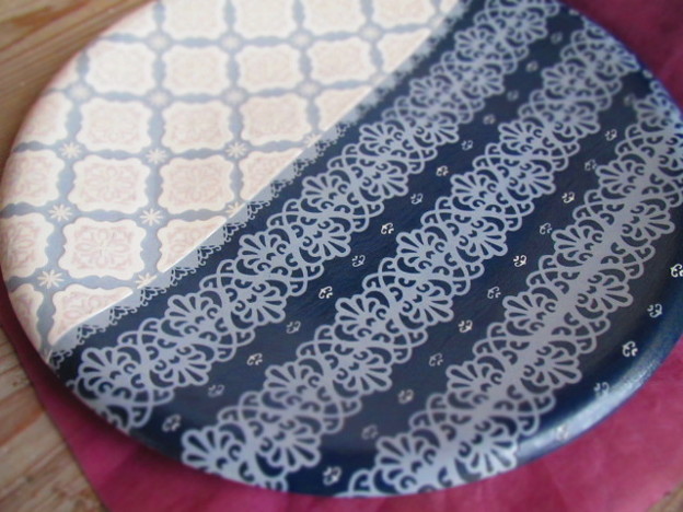 Round plate