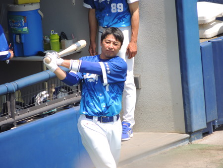 森野将彦選手。