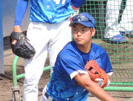 石垣雅海選手。