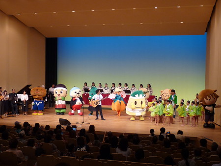 ステージ全景。