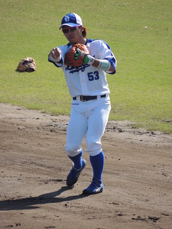 亀澤恭平選手。
