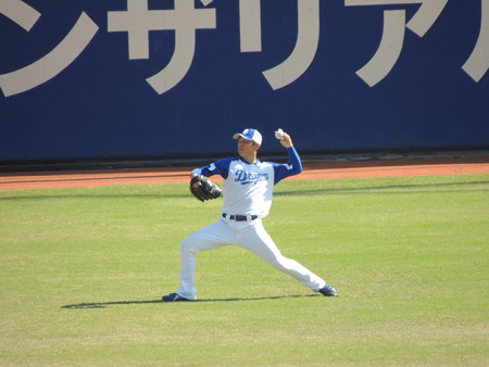 左腕。