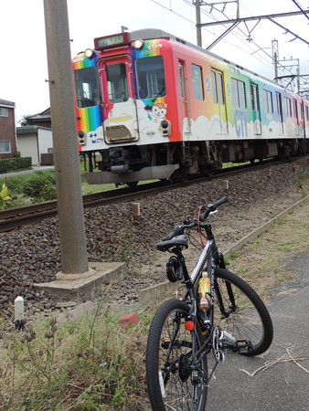 楠駅あたり。