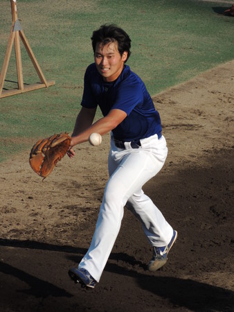 丸山泰資投手。