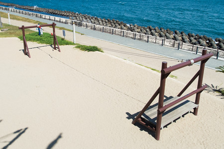 広野海岸公園の遊具