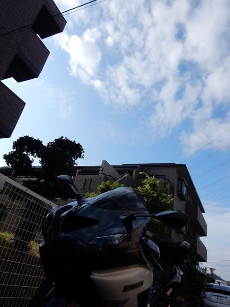1秋空の中 写真: 1秋空の中