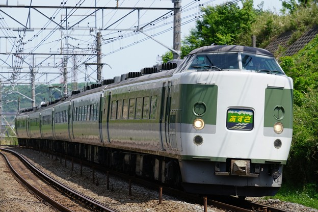 189系 N102編成 臨時あずさ81号@豊田~八王子