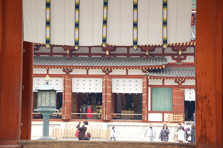 奈良薬師寺 テンプルカーテン