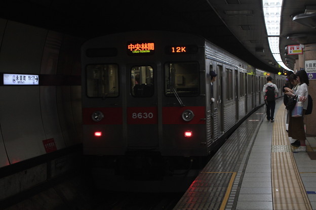 東京メトロ半蔵門線　東急8500系8630F