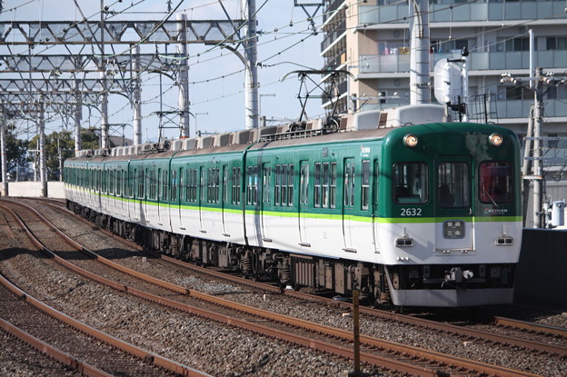 京阪本線　2600系2632F　普通 三条 行