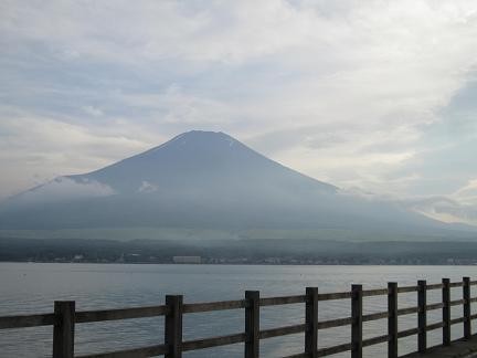 山中湖の富士山