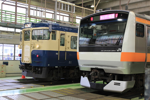 Photos: JR東日本E233系&115系