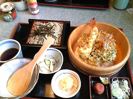 へぎそば　天ばら善