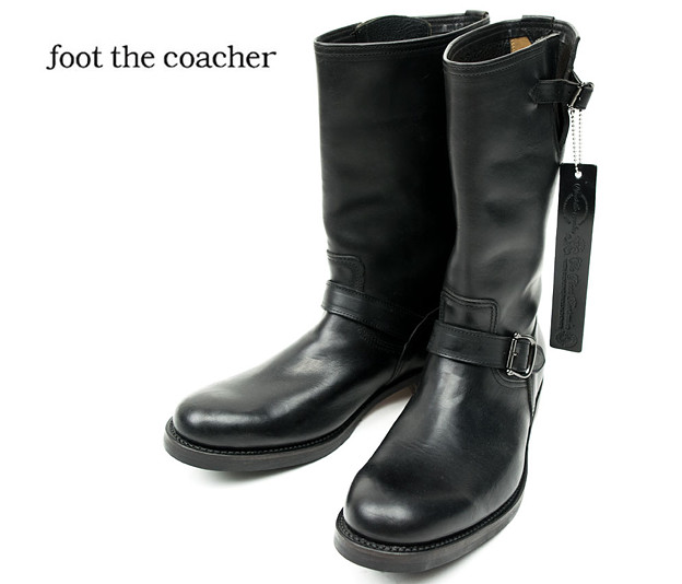 foot the coacher　エンジニアブーツ