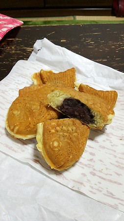 「十勝大名たい焼き」あんこ