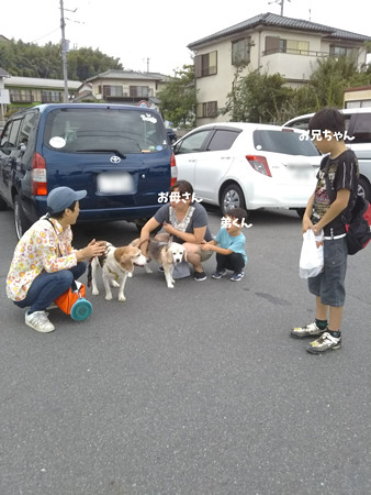 元飼い主さんファミリーがマリうみに会いに来てくれました!