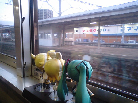 柳井駅に停車。