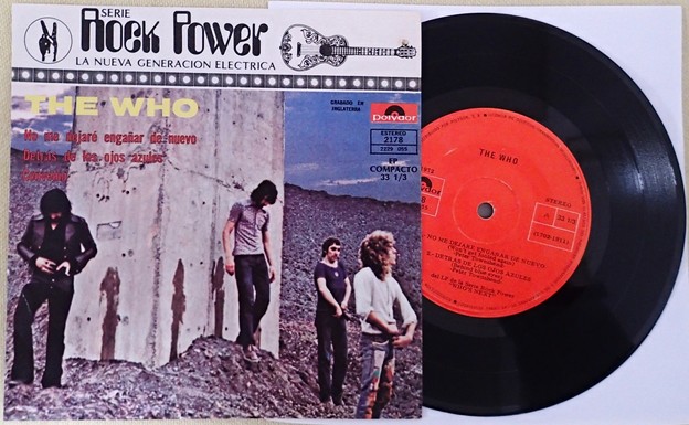 [MX] Won&#039;t Get Fooled Again / The Who  1971 [Polydor 2229 055] (メキシコ盤)