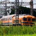 Photos: 2017_0903_140214　平城宮跡を走り抜ける近鉄電車