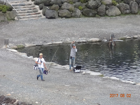 川場フィッシングプラザへ