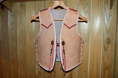 オーダーメイドレザーベスト