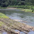 遠くには沈下橋