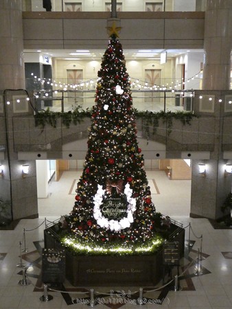 171129-ランドマークタワー クリスマスツリー (5)