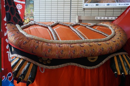 2017年 ユネスコ無形文化遺産 福岡市役所 八代妙見祭 亀蛇 笠鉾 (9)
