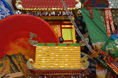 博多祇園山笠 2017年 飾り山 千代流 がんばろう熊本 (12)