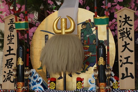 博多祇園山笠 2017年 舁き山 土居流 決戦大江山 (16)