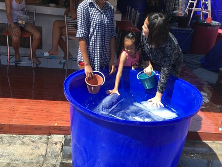 きんきんに冷えた氷水