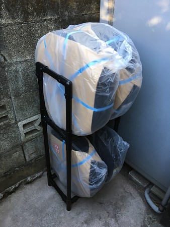 スタッドレスを設置