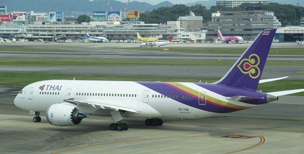 タイ国際　B787-8　HS-TQB　　２