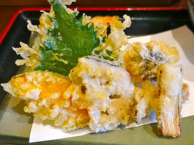 美の庵 上天盛り tempura 広島市中区東白島町