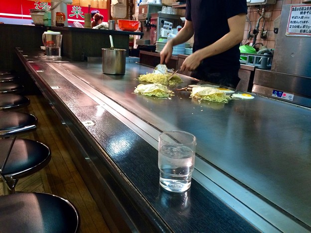 Photos: お好み焼 あまんじゃく okonomiyaki 広島市中区紙屋町2丁目 サンモール 地下1階 2016年5月15日