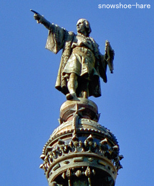 塔の上のコロンブス
