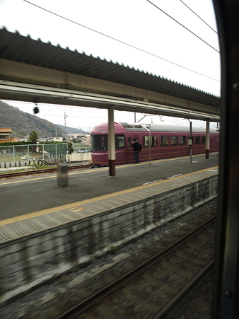 485系宴(石和温泉駅)3