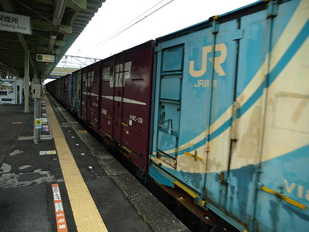 貨物列車(宝積寺駅)5