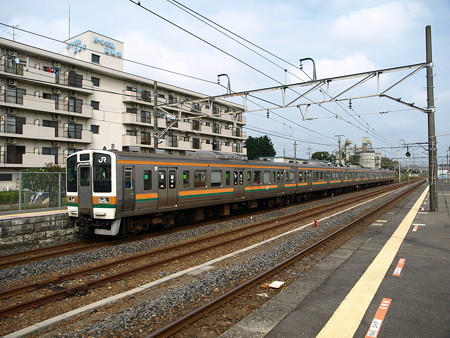 211系(宝積寺駅)8