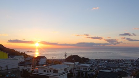熊野灘の龍雲