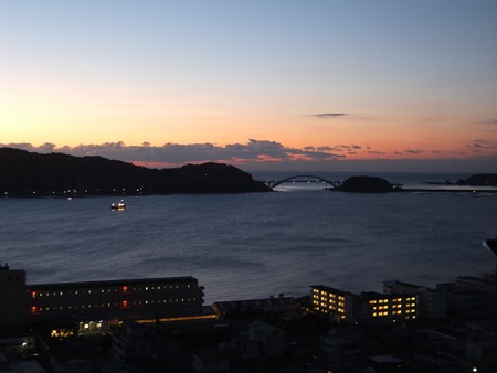 串本の夜明け02 くしもと大橋