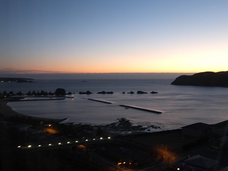 橋杭岩の夜明け 6:30