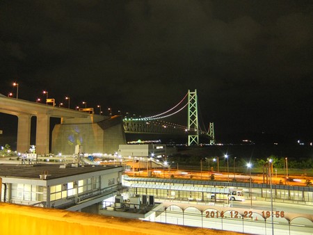 明石海峡大橋02 舞子駅から